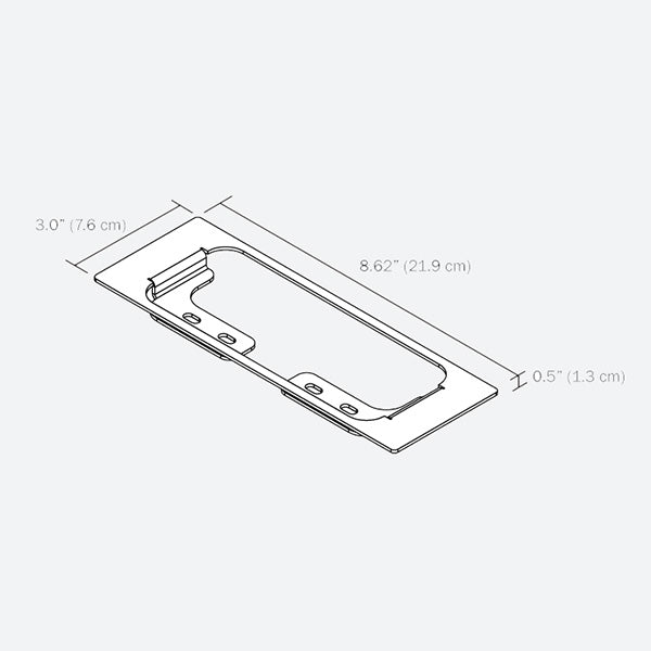Gamber Johnson SoundOff Signal ETSP990 / ETS993 Brooking BR-990 Switch Panel Full Faceplate 16331