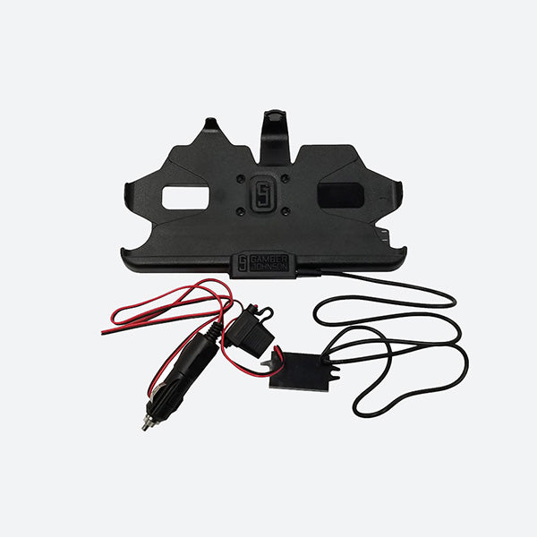 Gamber Johnson Samsung Galaxy Tab Active 2/3/5 Charging Cradle w Power Adapter and Cigarette Lighter Connector 7160-1313-01
