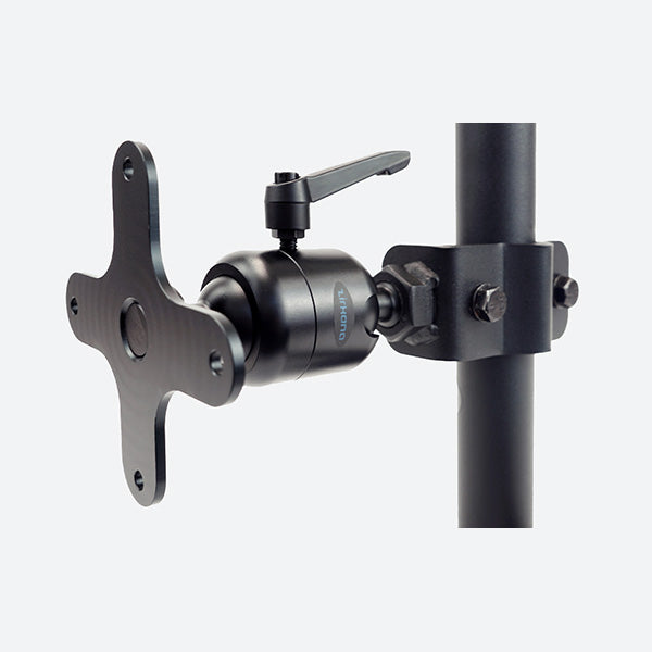 Gamber Johnson Zirkona 3/4 to 1-7/8 inch Pole Mount w VESA 75mm Mounting Plate 7160-1367-01
