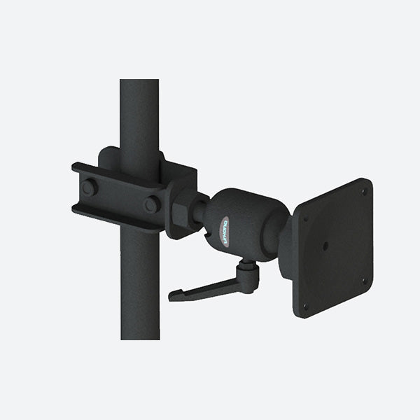 Gamber Johnson Zirkona 3/4 to 1-7/8 inch Pole Mount w VESA 75mm Quick Release Plate 7160-1367-03