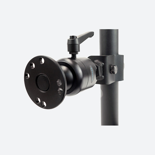 Gamber Johnson Zirkona 3/4 to 1-7/8 inch Pole Mount w AMPS/NEC Mounting Plate 7160-1367