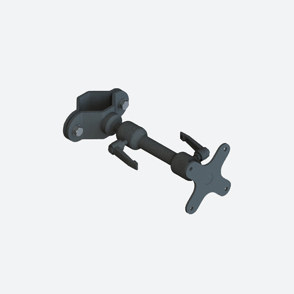 Gamber Johnson Zirkona 2 to 3 inch Pole Mount w 6 inch Medium Dog-Bone and VESA 75mm Plate 7160-1531-01