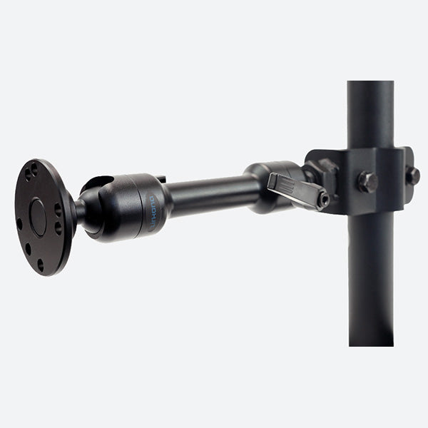 Gamber Johnson Zirkona 3/4 to 1-7/8 inch Pole Mount w 6 inch Medium Dog-Bone and AMPs Plate 7160-1533