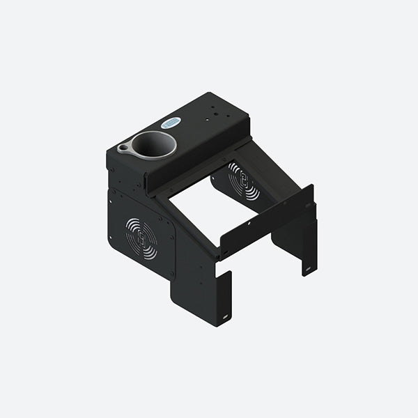 Gamber Johnson 9 in. Workstation Radio Platform w Cup Holder (Deep Angled) 7160-1598-03