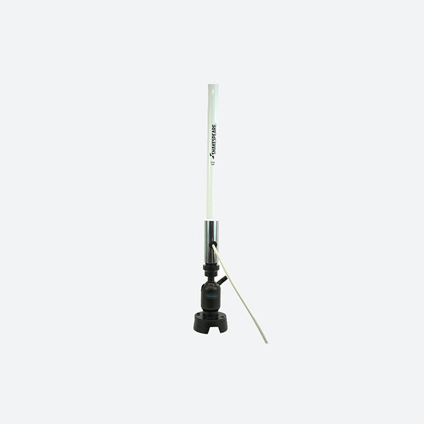 Gamber Johnson 1-in. 14 Female Threaded VHF Antenna Mount w Cable Channel Adapter 7160-1877