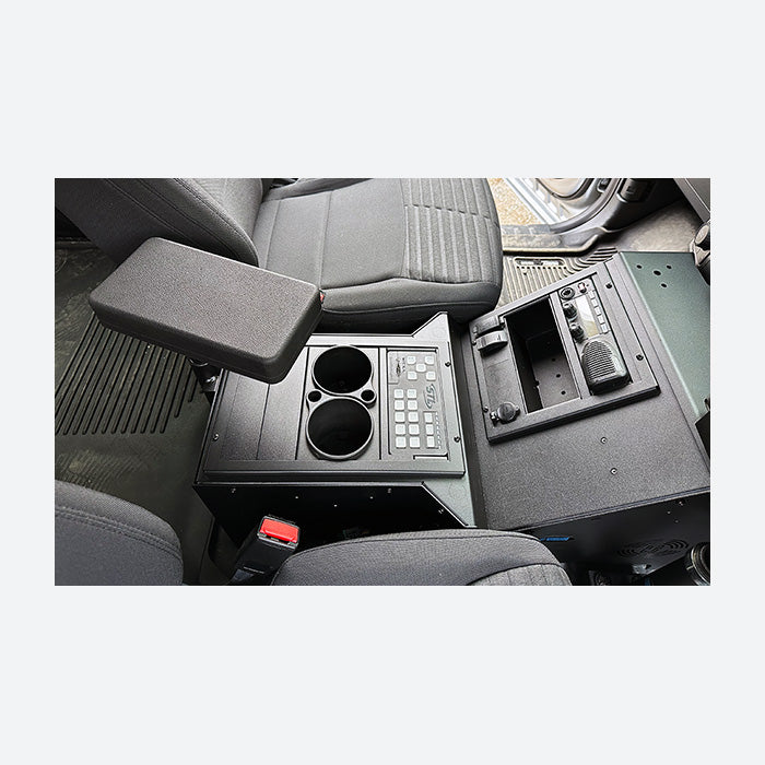 Gamber Johnson 2021+ Ford F-150 Wide-To-Narrow Console w Printer Mount 7160-1892-01