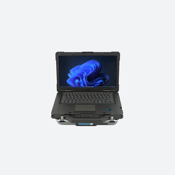 Gamber Johnson Dell Rugged Laptop Vehicle Full Port Replication Dock No RF 7160-1982-10