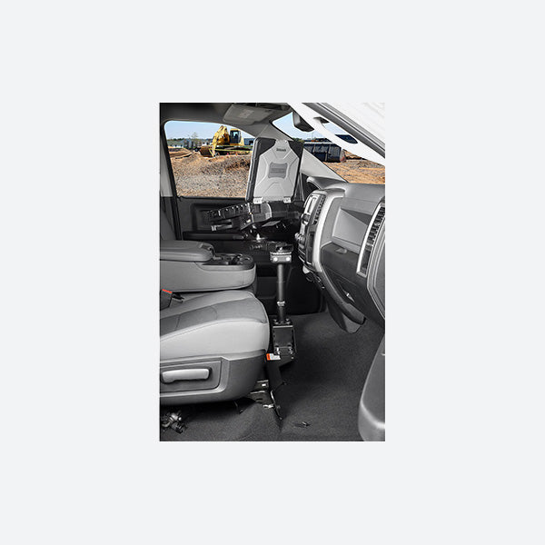 Gamber Johnson 2002-2018 and 2019-2020 (Classic Body Style) RAM 1500 2002+ RAM 2500-5500 2007-2009 Sterling Bullet Pedestal 7170-0136