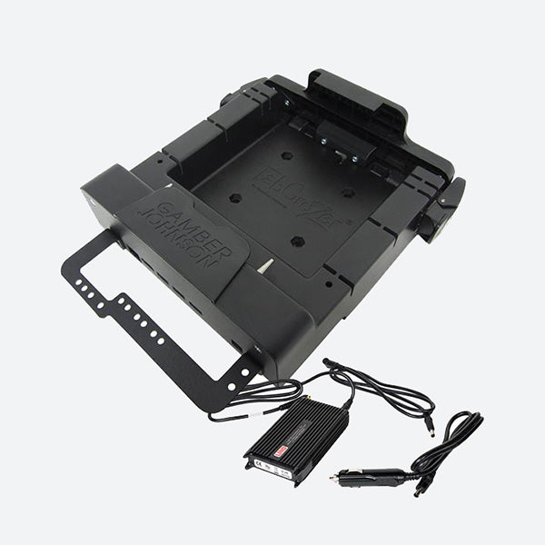 Gamber Johnson Zebra ET50/51/55/56 10 Dock w/ Lind Auto Power Supply 7170-0528
