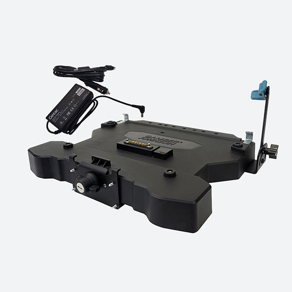 Gamber Johnson Getac S410 Dock w/ Getac 120W Auto Power Supply No RF 7170-0536