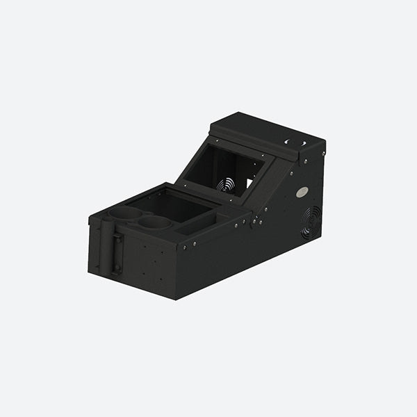Gamber Johnson Wide Body Console w Cup Holder Pocket and Vertical Surface Mount 7170-0567-03