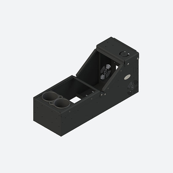 Gamber Johnson Universal Sloped Console w Cup Holder 7170-0579-00