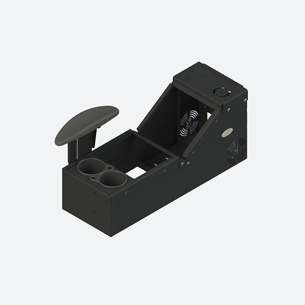 Gamber Johnson Universal Sloped Console w Cup Holder and Armrest 7170-0579-01