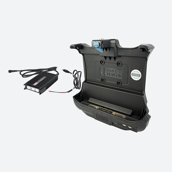 Gamber Johnson TOUGHBOOK 33 Tablet Lite Port Replication Dock w LIND 120V Auto Power Adapter Dual RF 7170-0685-02