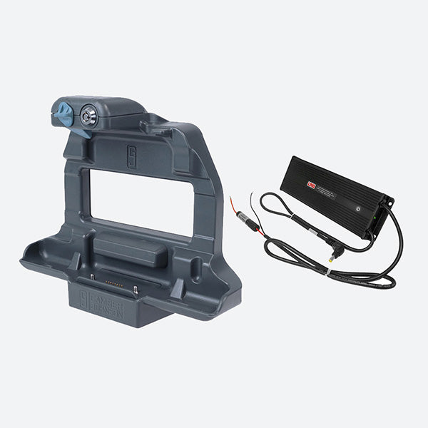 Gamber Johnson Getac ZX70 Powered Charging Cradle w 20-60V Material Handling Power Adapter 7170-0686-21