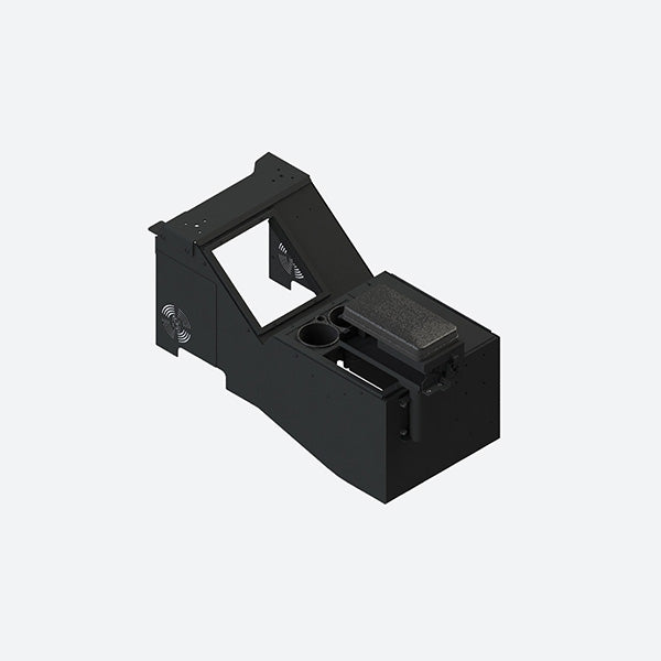 Gamber Johnson Ford Pickup Truck Console w Internal Cup Holder and Printer Armrest 7170-0727-02