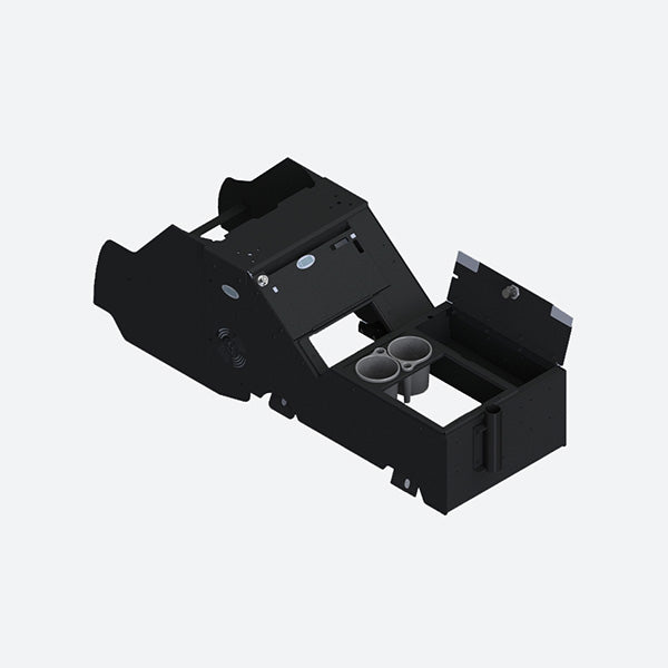 Gamber Johnson 2021-2024 Chevrolet Tahoe Wide Body Console w Internal Printer Mount Cup Holder and Vertical Mount 7170-0864-04