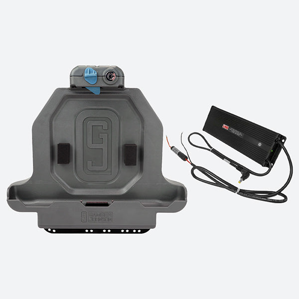 Gamber Johnson Zebra ET51/56 10 SLIM Dock w 70-110 VDC Power Adapter 7170-0874-70