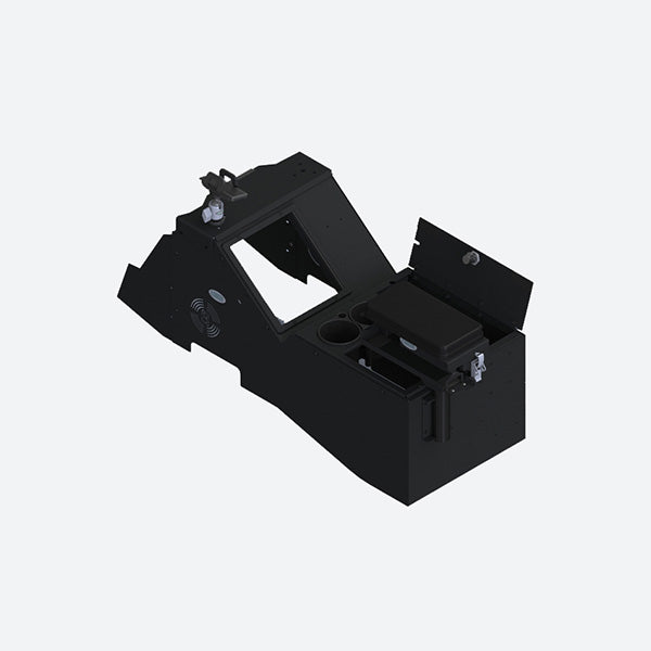 Gamber Johnson 2021+ Ford F150, 2023+ F250-550 Wide Body Console Cup Holder and Printer Armrest 7170-0882-02