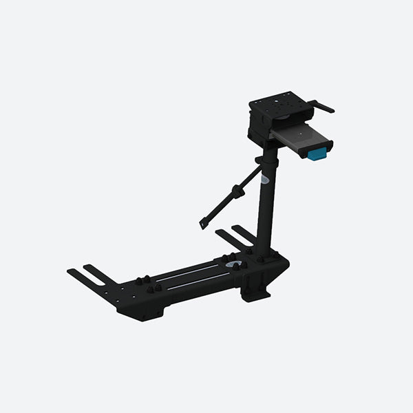 Gamber Johnson Universal Adjustable Seat Base Pedestal w Mongoose XE 9-in. 7170-0892-02