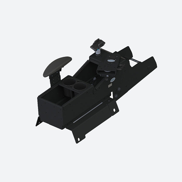 Gamber Johnson Chevy Tahoe Console w Side Armrest Cup Holder and Mongoose 9-in. w Short Clevis 7170-0893-03