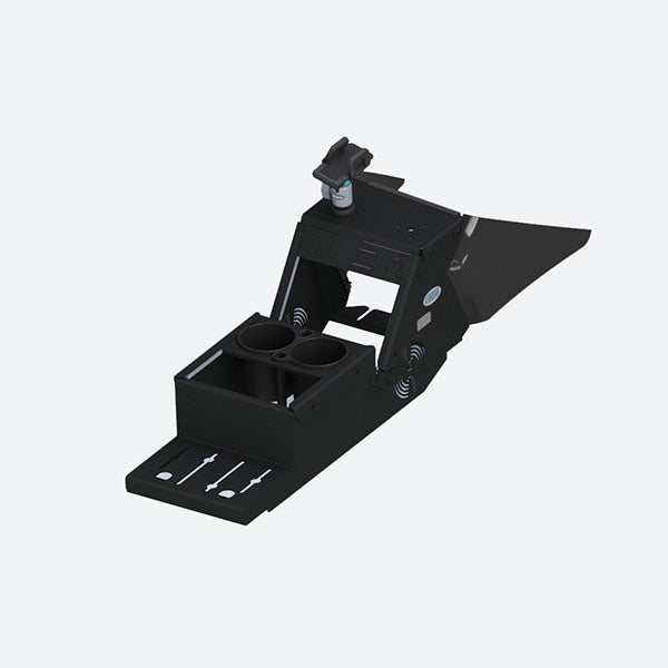 Gamber Johnson 2021+ Dodge Charger Console (Short 8.5-in.) and Cup Holder 7170-0927-00