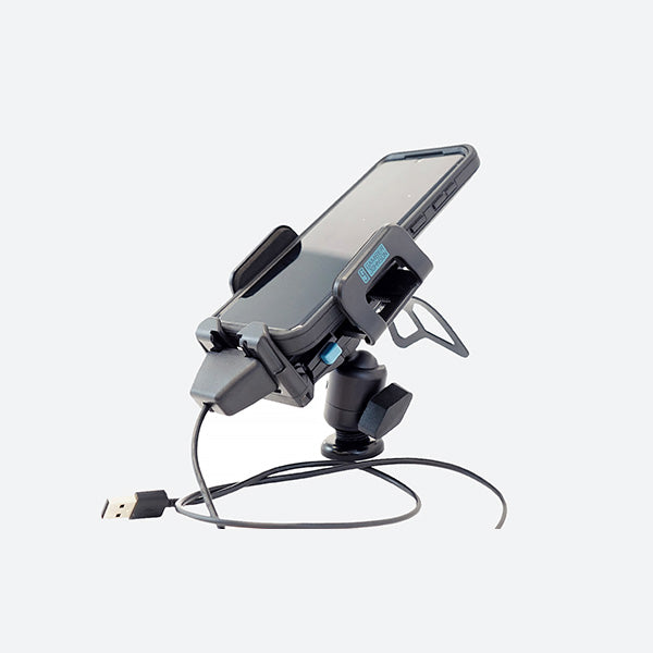 Gamber Johnson Universal Phone Charging Cradle w/ Zirkona Joiner and Magnetic Base 7170-0949