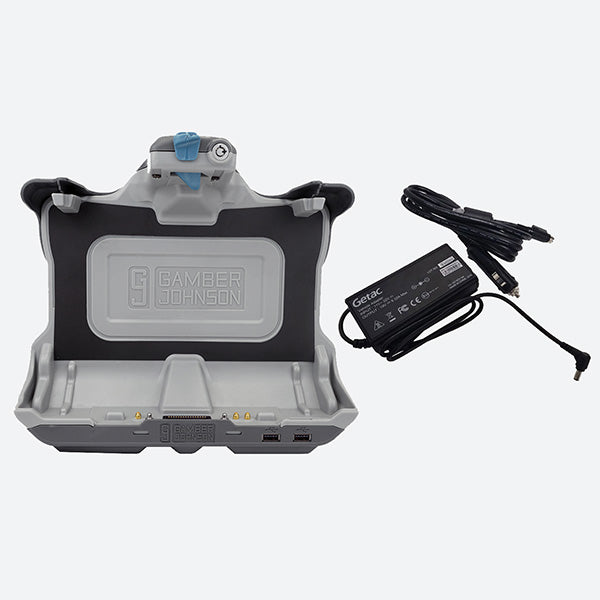 Gamber Johnson Getac UX10 Tablet Dock With Power Adapter and Tri RF 7170-0996