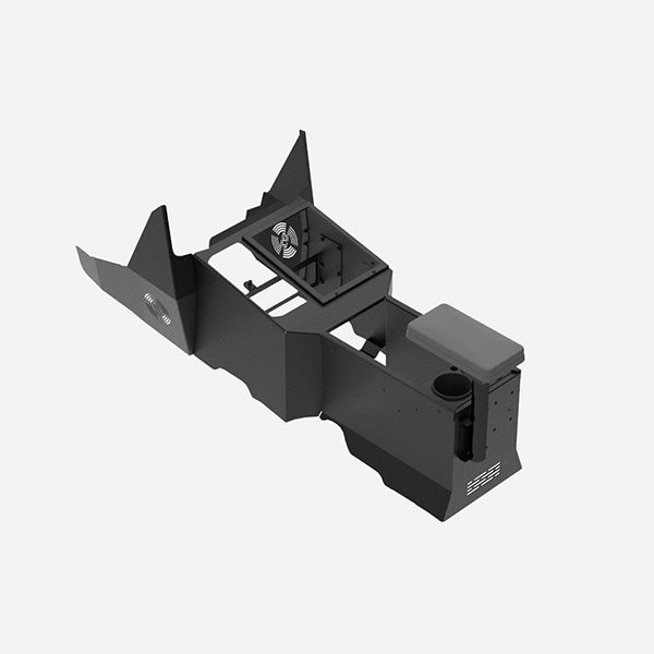 Gamber Johnson 2022+ Ford F-150 Lightning Wide-to-Narrow Console w/ Cup Holder 7170-1046-00