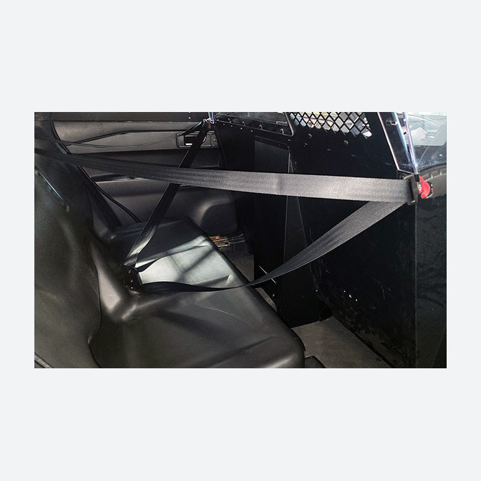Gamber Johnson Ford Police Interceptor Utility Full Transport Replacement Seat w/ Cargo Metal Mesh Partition 7170-1084-02