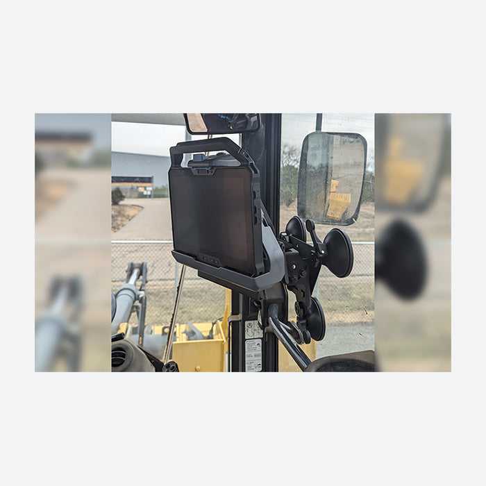 Gamber Johnson TRI-SUCTION CUP Mount w/ Dual CLAM SHELL 7170-1085