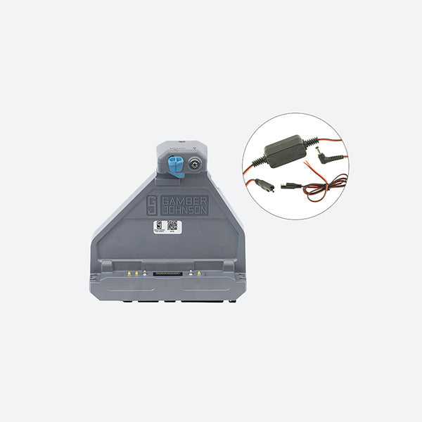 Gamber Johnson Getac ZX80 Tablet Dock with Tri RF and Power Adapter 7170-1136-03