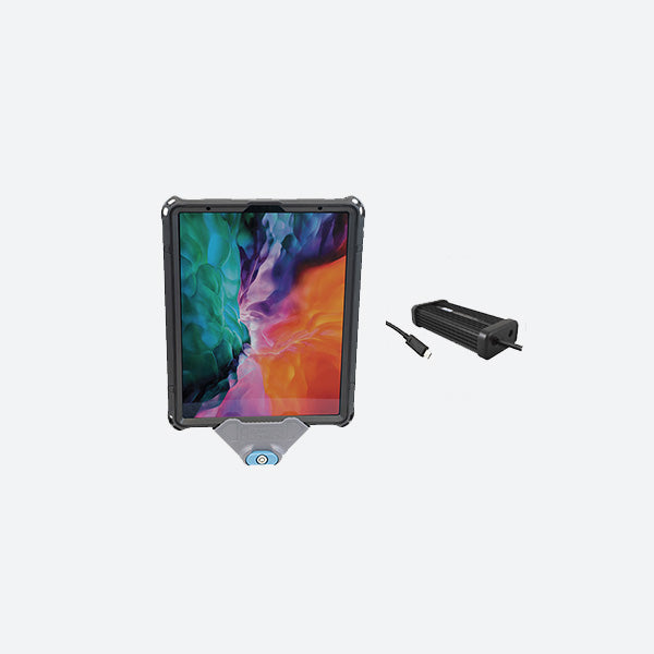 Gamber Johnson iPad Dock w/ Lind Power Supply and Case for iPad Pro 12.9 (Gen 3-6) 7170-1140