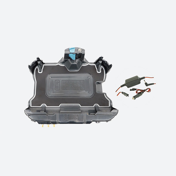 Gamber Johnson Getac ZX10 Vehicle Dock w/ Getac 65W Auto Power Adapter (Tri RF) 7170-1169-03