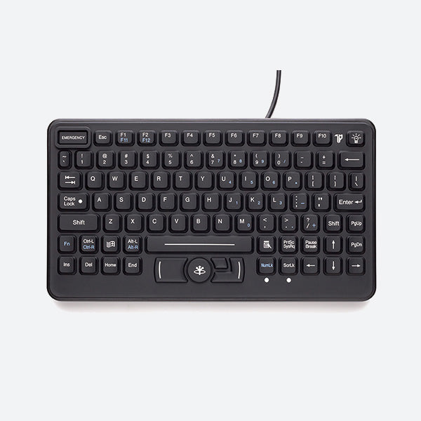 Gamber Johnson iKey Industrial Keyboard w/ Emergency Key 7300-0035