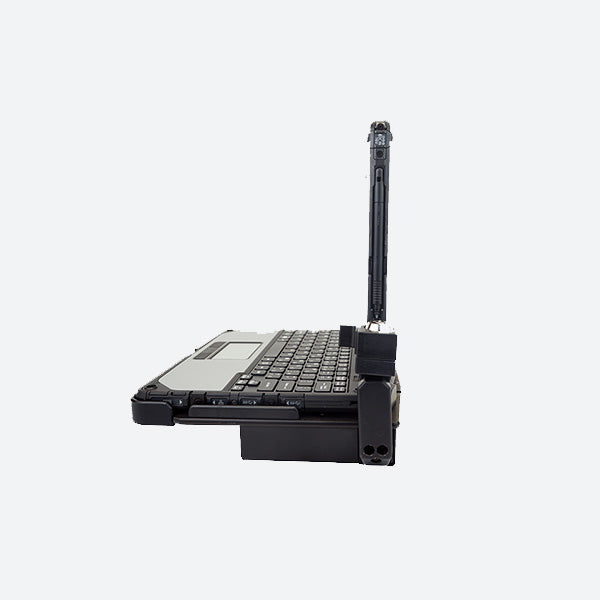 Gamber Johnson TrimLine TOUGHBOOK CF-20 Laptop Vehicle Cradle No RF w/ LIND Power Adapter 7300-0190-10