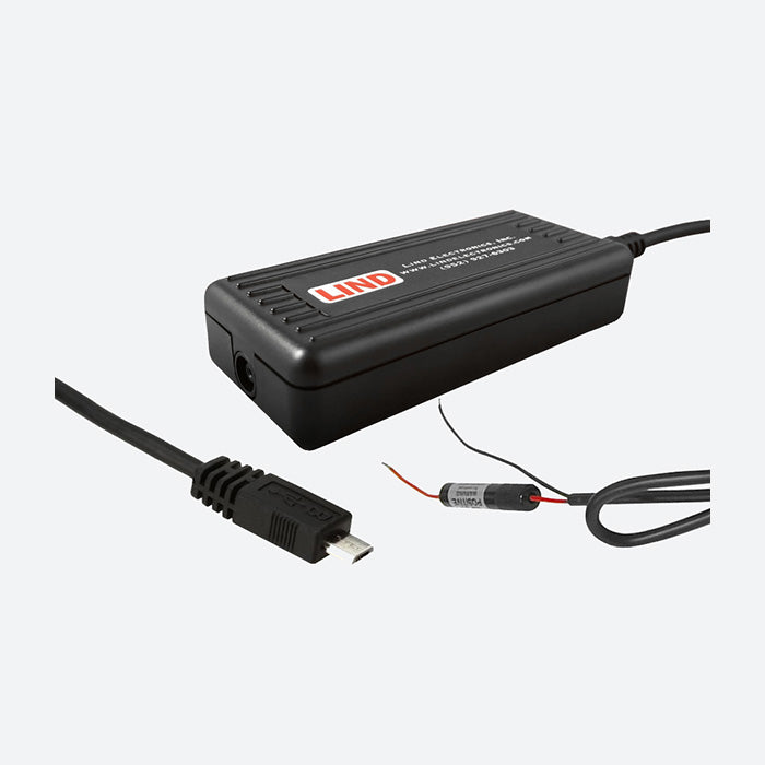 Gamber Johnson Lind 12-32V Auto Bare Wire Power Adapter for Panasonic 7300-0445
