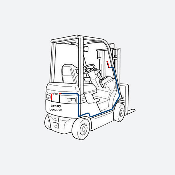 Gamber Johnson Forklift Wiring 7300-0482