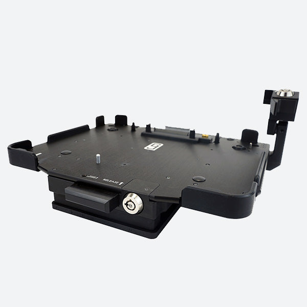 Gamber Johnson TrimLine TOUGHBOOK CF-20 Laptop Vehicle Dock Dual RF TNC and LIND Power Adapter 7300-0597-32