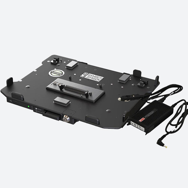 Gamber Johnson TOUGHBOOK 40 TrimLine Dock w/ Power Adapter Full Port Quad RF 7300-0605-12