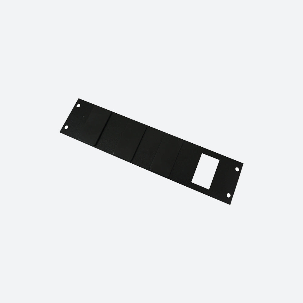 Havis Console Accessory Bracket Kit with 3 Blanks for Rectangular Accessories C-BL-4