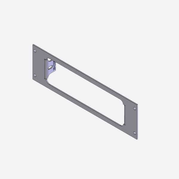 Havis 1-Piece Equipment Mounting Bracket, 2.5-in. Mounting Space, Fits Motorola CDM 750, 1250, 1550 C-EB25-CDR-1P