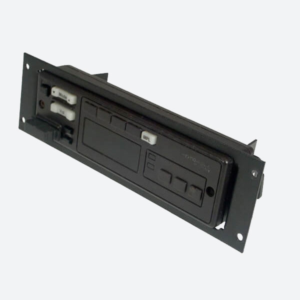 Havis 1-Piece Equipment Mounting Bracket, 2.5-in. Mounting Space, Fits Motorola Spectra A5, A7, Astro Digital Spectra W5, XTL5000 W4, XTL5000 W5 C-EB25-MA5-1P