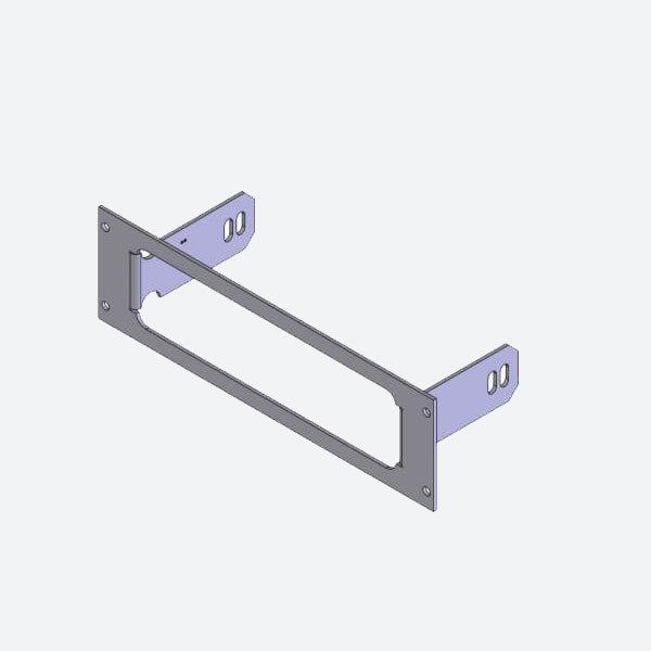 Havis 1-Piece Equipment Mounting Bracket, 2.5-in. Mounting Space, Fits Motorola PM 400 C-EB25-MPM-1P