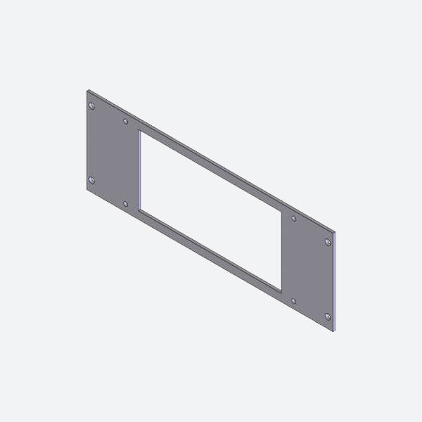 Havis 1-Piece Equipment Mounting Bracket, 3-in. Mounting Space, Fits Carson Siren SA-441/Whelen 295HFRS C-EB30-FRS-1P