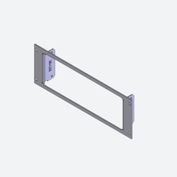 Havis 1-Piece Equipment Mounting Bracket, 3-in. Mounting Space, Fits L3Harris/L3 Mobile-Vision Flashback 3 DVR C-EB30-L33-1P