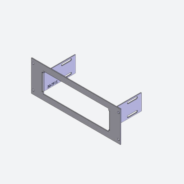 Havis 1-Piece Equipment Mounting Bracket, 3-in. Mounting Space, Fits Tait Radio TM9155 C-EB30-T91S-1P