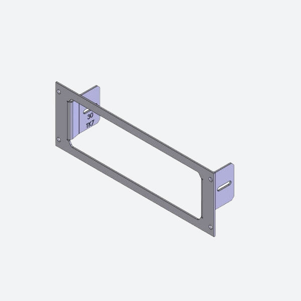 Havis 1-Piece Equipment Mounting Bracket, 3-in. Mounting Space, Fits Kenwood TK-5710, TK-5810, TK-690, TK-790, TK-890 C-EB30-TK7-1P