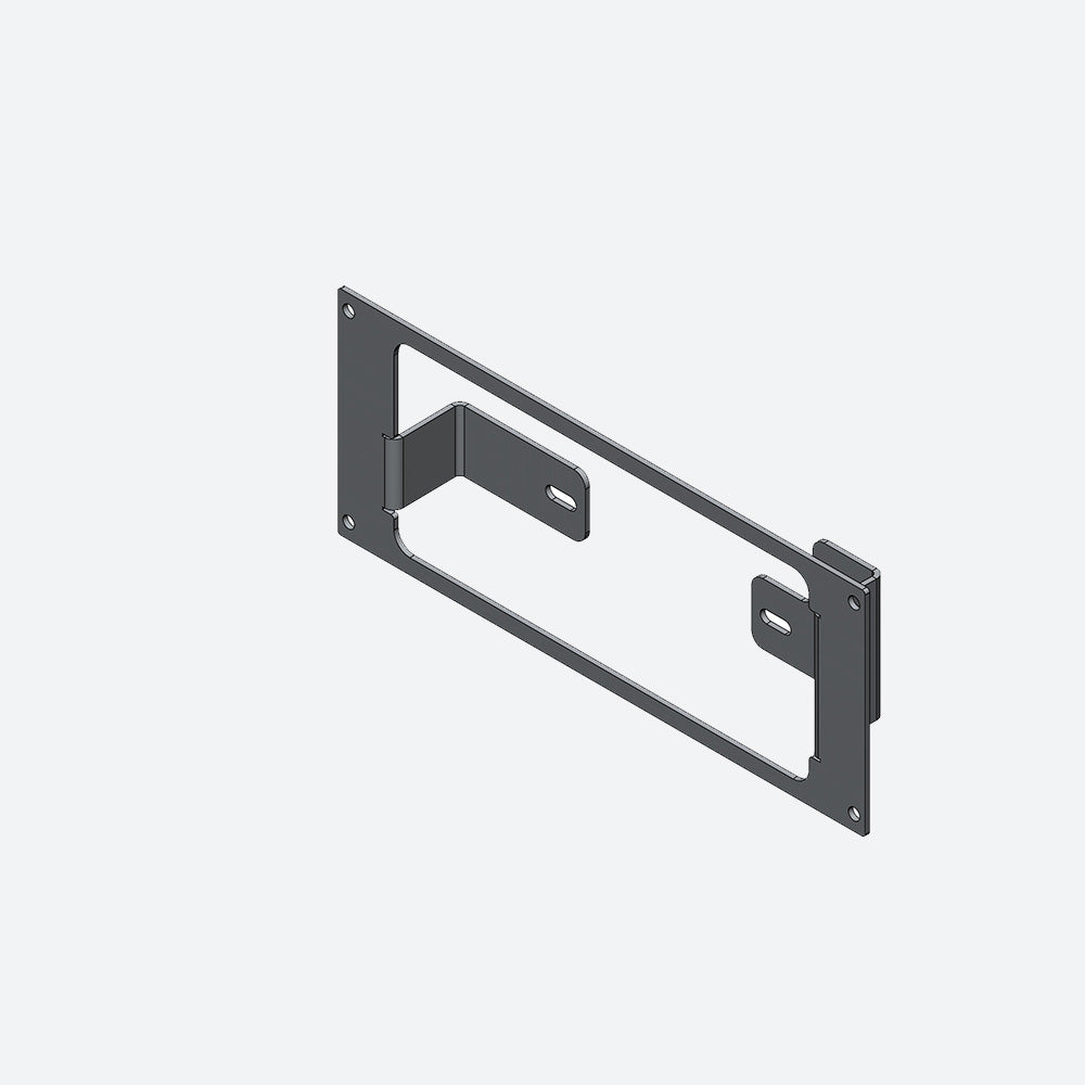 Havis 1-Piece Equipment Mounting Bracket, 3.5-in. Mounting Space, Fits Code 3 XCEL™ 3492R Siren C-EB35-CXC-1P