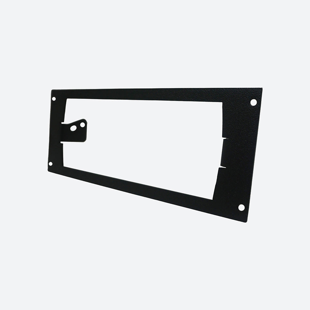 Havis Angled 1-Piece Equipment Mounting Bracket, 3.5-in. Mounting Space, Fits Kenwood KCH-20R remote radio C-EB35-KCH-1P-A